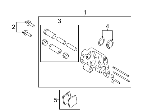 2014 Audi R8 Rear Brakes Diagram