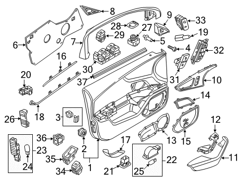 2014 Audi A6 Fuel Door Diagram