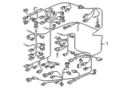2015 Audi A7 Quattro Wiring Harness