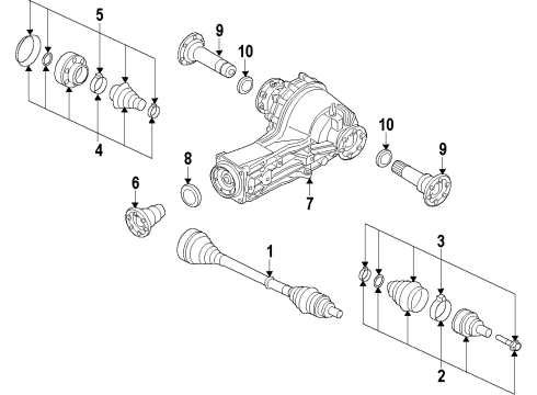 2017 Audi A8 Quattro Rear Axle Diagram