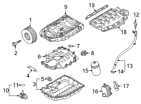 2011 Audi A5 Filters Diagram