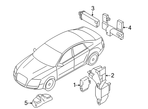 2006 Audi A4 Quattro Tire Pressure Monitoring Diagram 2