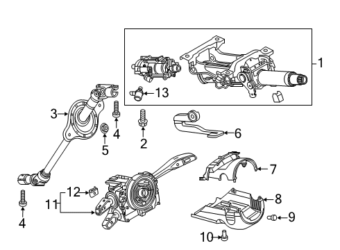 2020 Audi S5 Switch Diagram for 4N0-907-129-NN