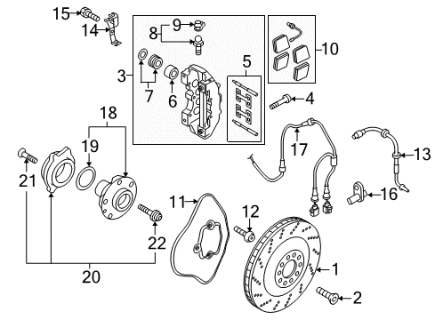 2014 Audi R8 Anti-Lock Brakes Diagram