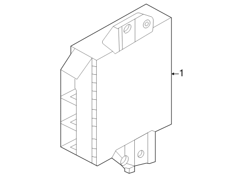 2022 Audi Q4 e-tron Electrical Components Diagram