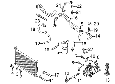 2007 Audi A8 Quattro Air Conditioner Diagram
