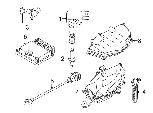 2018 Audi S6 Powertrain Control Diagram