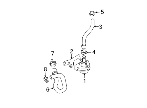 2011 Audi A5 Water Pump Diagram