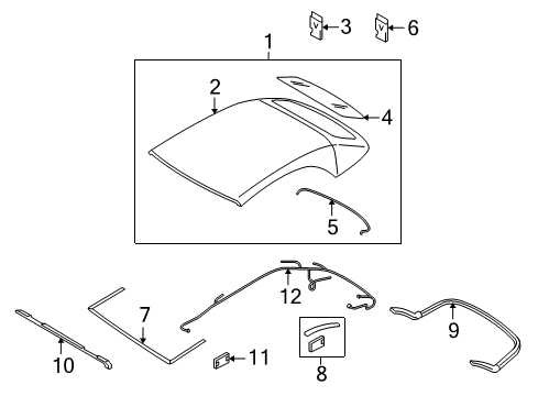 2016 Audi A5 Quattro Top Cover & Components