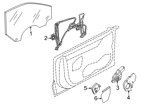 2015 Audi A7 Quattro Front Door Diagram