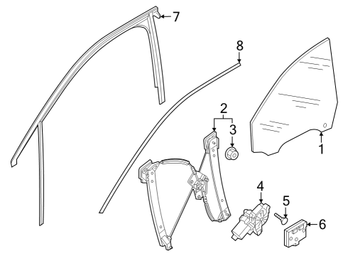 2024 Audi SQ8 e-tron Sportback Front Door