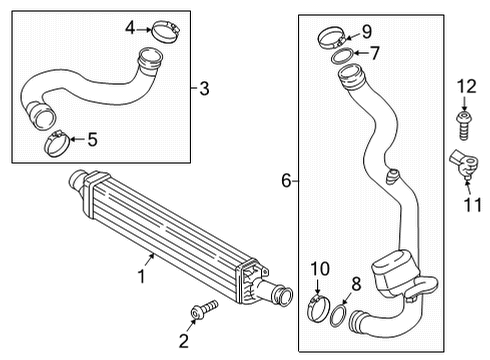 2021 Audi A4 Quattro Intercooler Diagram