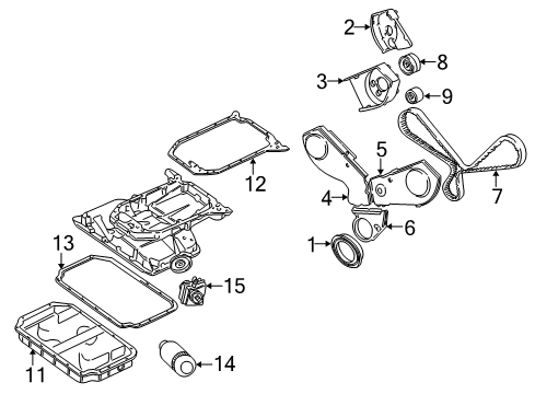 1996 Audi A4 Filters Diagram