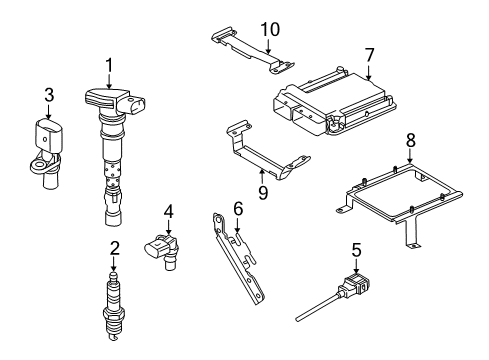 2012 Audi R8 Ignition System Diagram