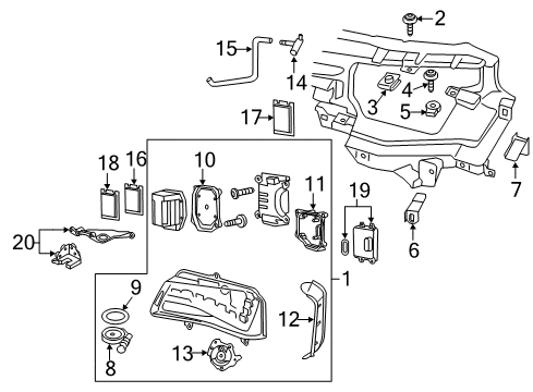 2013 Audi S8 Headlamps Diagram