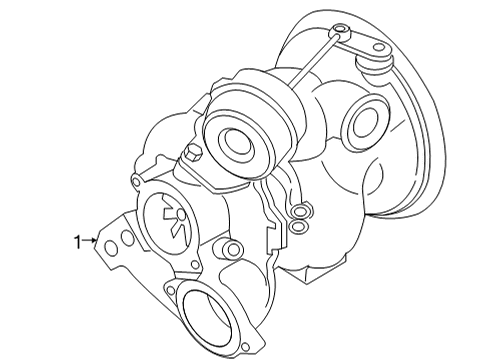 2021 Audi Q7 Exhaust Manifold