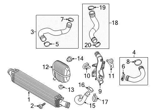 2013 Audi allroad Intercooler Diagram