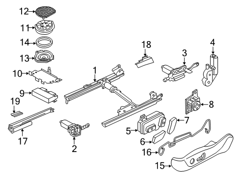 2013 Audi S7 Power Seats Diagram