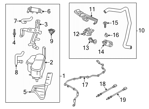 2025 Audi Q7 Emission Components Diagram 2