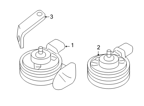 2009 Audi A4 Horn Diagram