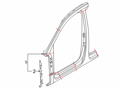2024 Audi Q5 Aperture Panel