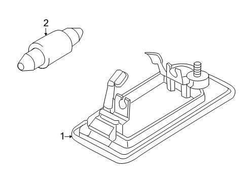 2012 Audi Q7 Bulbs Diagram 5