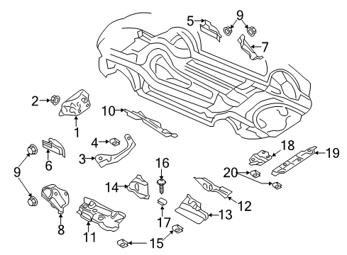 2017 Audi Q7 Heat Shields - Emission Diagram 2