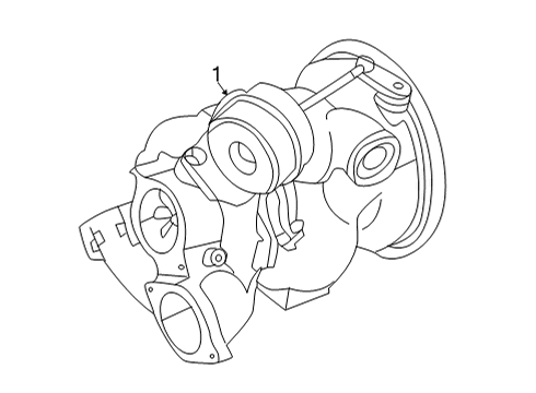 2020 Audi S7 Sportback Exhaust Manifold