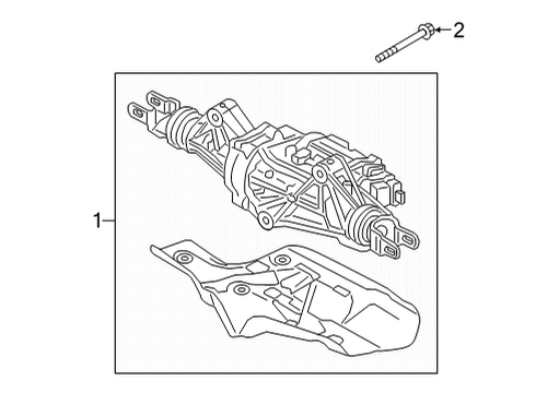2020 Audi A6 allroad Steering Gear & Linkage Diagram