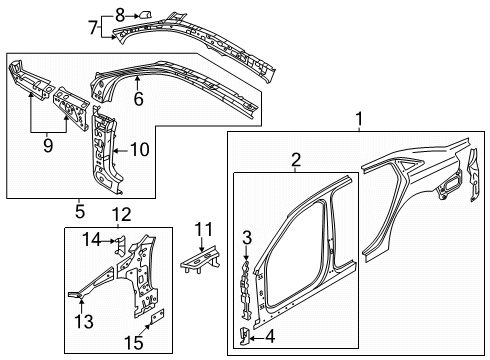 2025 Audi RS3 Aperture Panel