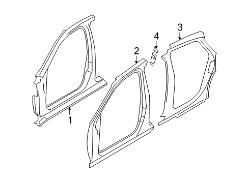 2010 Audi A6 Quattro Aperture Panel