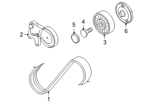 2004 Audi Allroad Quattro Belts & Pulleys