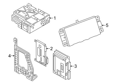 2019 Audi A8 Quattro Sound System Diagram
