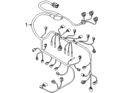2010 Audi Q7 Wiring Harness