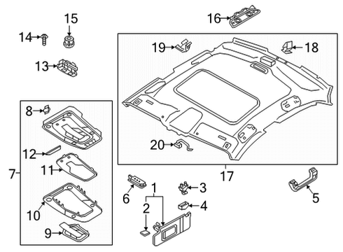 2024 Audi RS5 Potentiometer Diagram for 4K0-959-728-BC5
