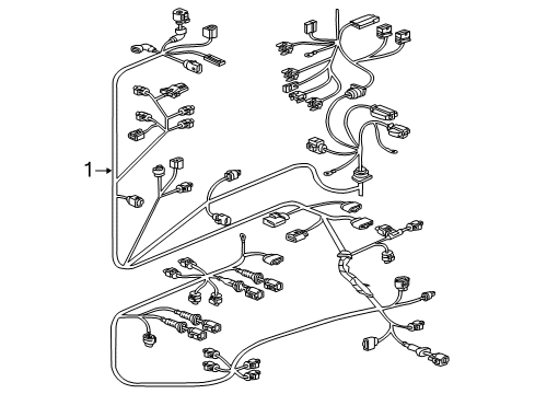 2015 Audi RS7 Wiring Harness