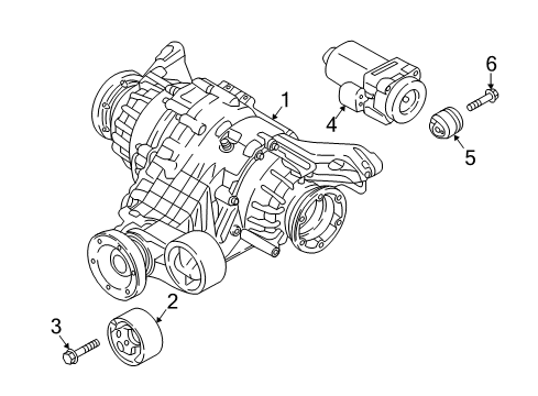 2019 Audi S4 Axle & Differential - Rear Diagram