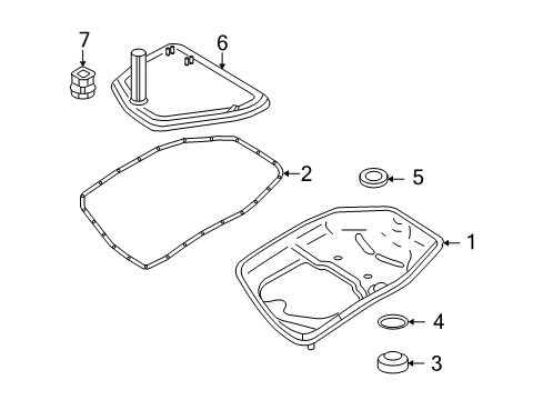 2008 Audi S6 Automatic Transmission Diagram