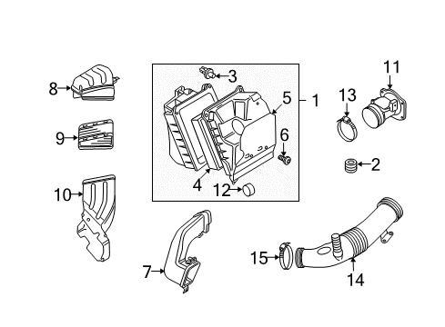 2006 Audi A4 Air Intake Diagram