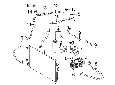 2009 Audi A4 Air Conditioner Diagram