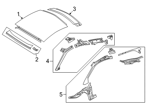 2011 Audi TT Quattro Roof & Components