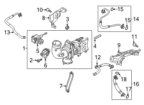 2020 Audi A5 Sportback Turbocharger Diagram
