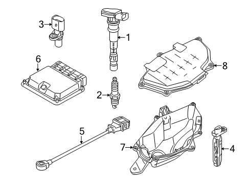 2016 Audi A6 Powertrain Control Diagram