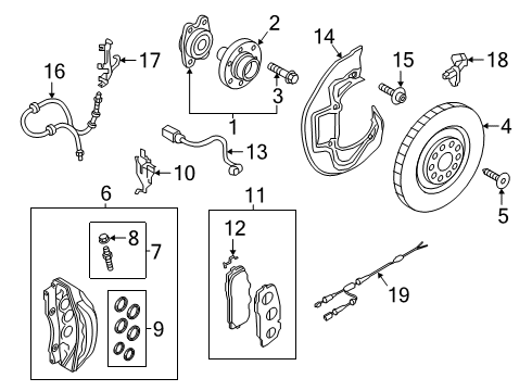 2024 Audi S8 Anti-Lock Brakes Diagram