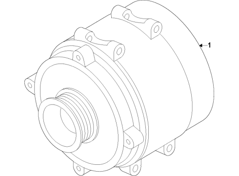 2024 Audi S8 Alternator Diagram