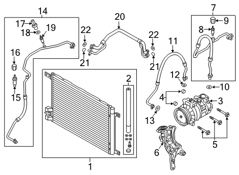 2018 Audi TT Quattro Air Conditioner Diagram