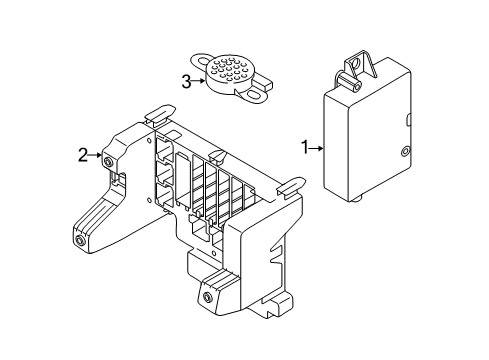 2011 Audi A8 Quattro Parking Aid Diagram