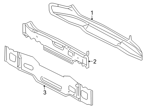2008 Audi A4 Rear Body Diagram 2