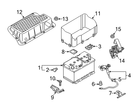 2016 Audi A3 Sportback e-tron Terminal Diagram for 5C6-915-135-A