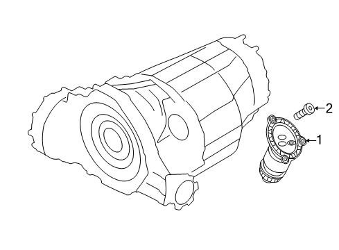 2015 Audi A6 Quattro Transaxle Parts Diagram 2